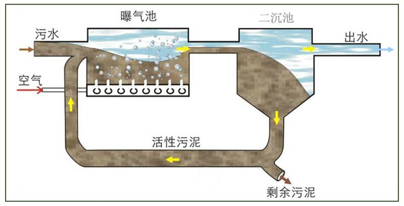 活性污泥法工艺流程图片